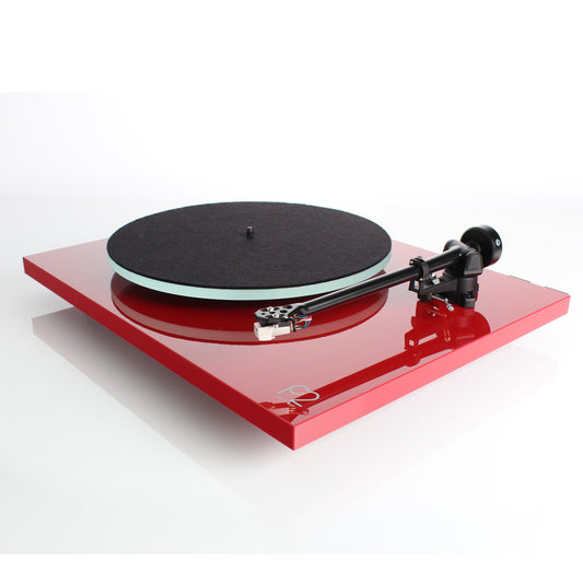 Rega Planar 2 Turntable with Premounted Carbon MM Cartridge (Gloss Red)