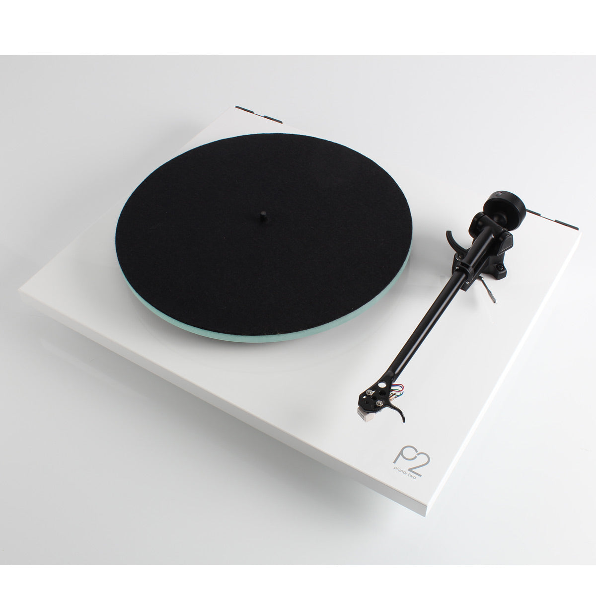 Rega Planar 2 Turntable with Premounted Carbon MM Cartridge (Gloss White)