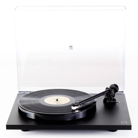 Rega Planar 1 Turntable with Premounted Carbon MM Cartridge (Matte Black)