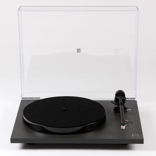 Rega Planar 1 Plus Turntable with Premounted Carbon MM Cartridge (Matte Black)