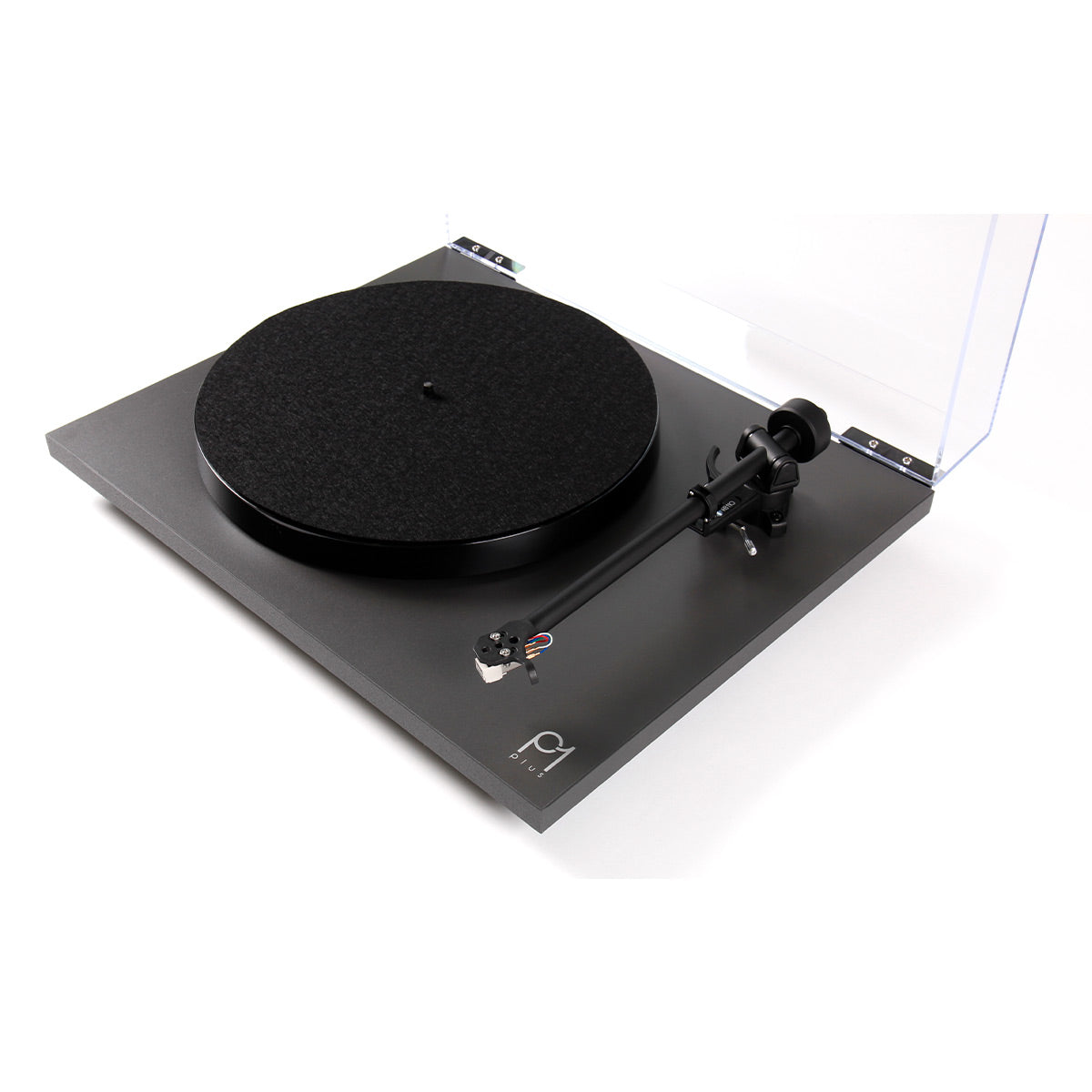 Rega Planar 1 Plus Turntable with Premounted Carbon MM Cartridge (Matte Black)