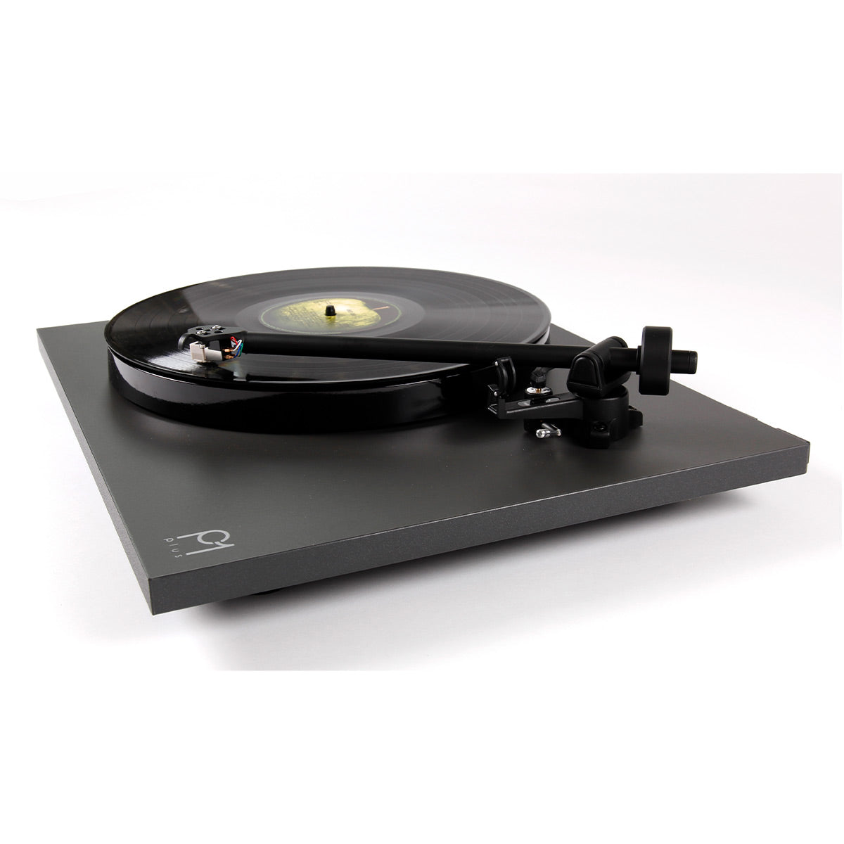 Rega Planar 1 Plus Turntable with Premounted Carbon MM Cartridge (Matte Black)