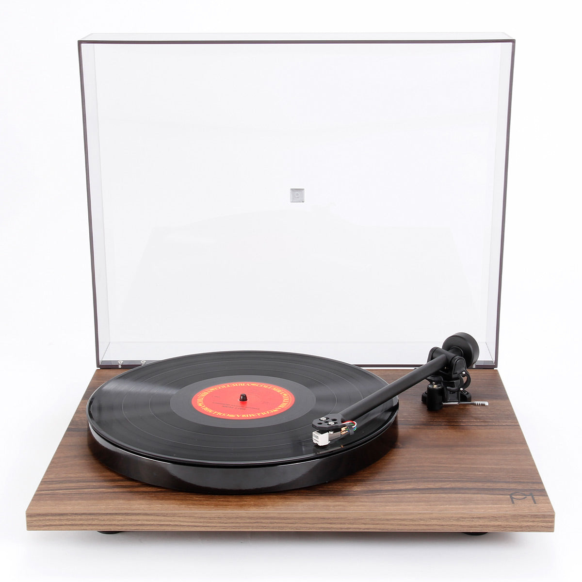 Rega Planar 1 Turntable with Pre-mounted Carbon MM Cartridge (Special Edition Walnut)