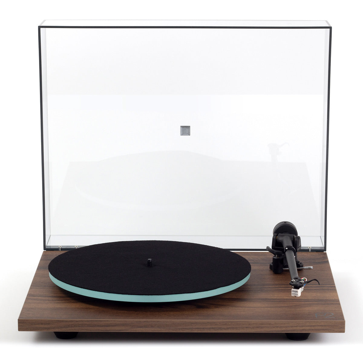 Rega Planar 2 Turntable with Premounted Carbon MM Cartridge (Special Edition Walnut)