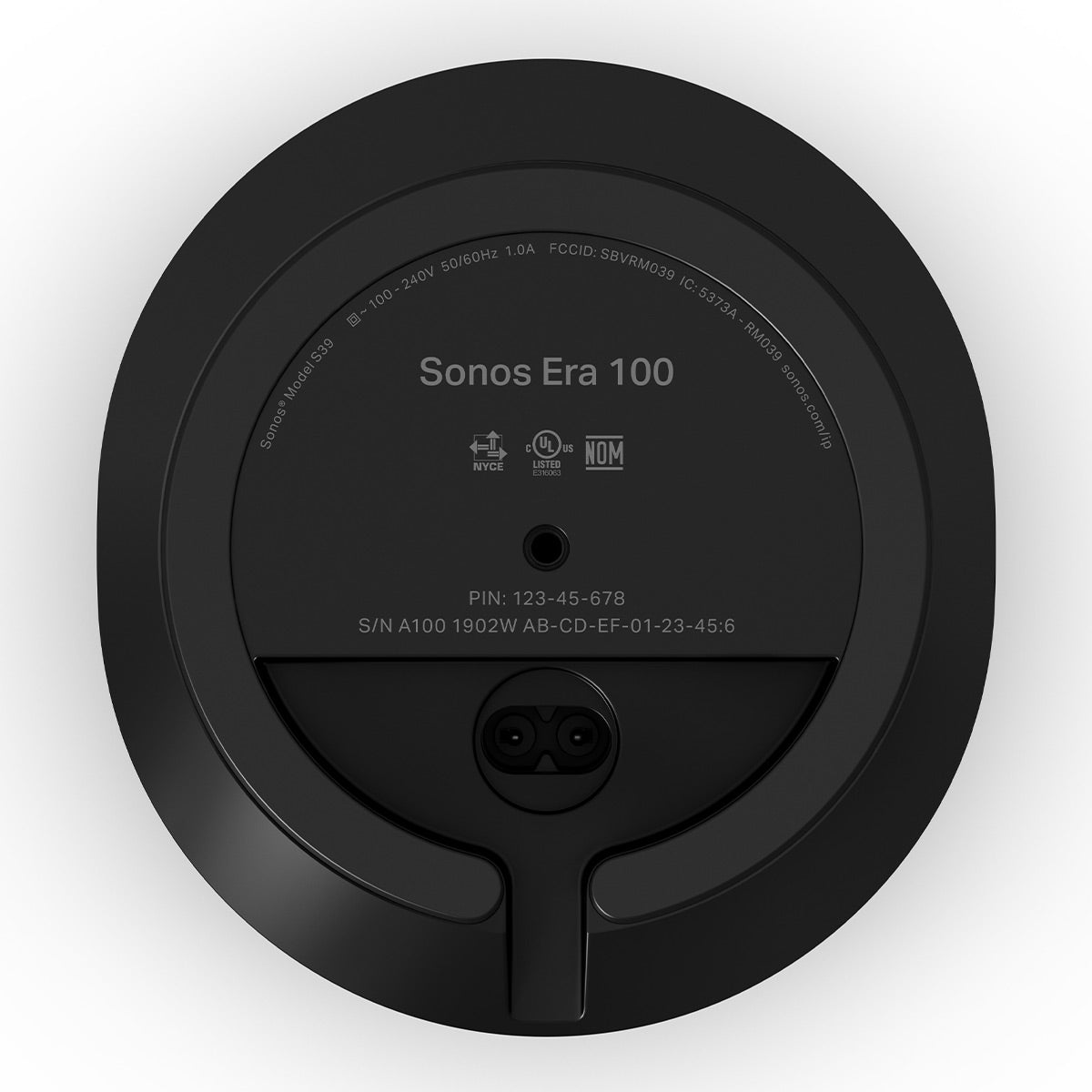 Victrola Stream Onyx Works with Sonos Wireless Turntable with Pair of Sonos Era 100 Wireless Smart Speaker (Black)