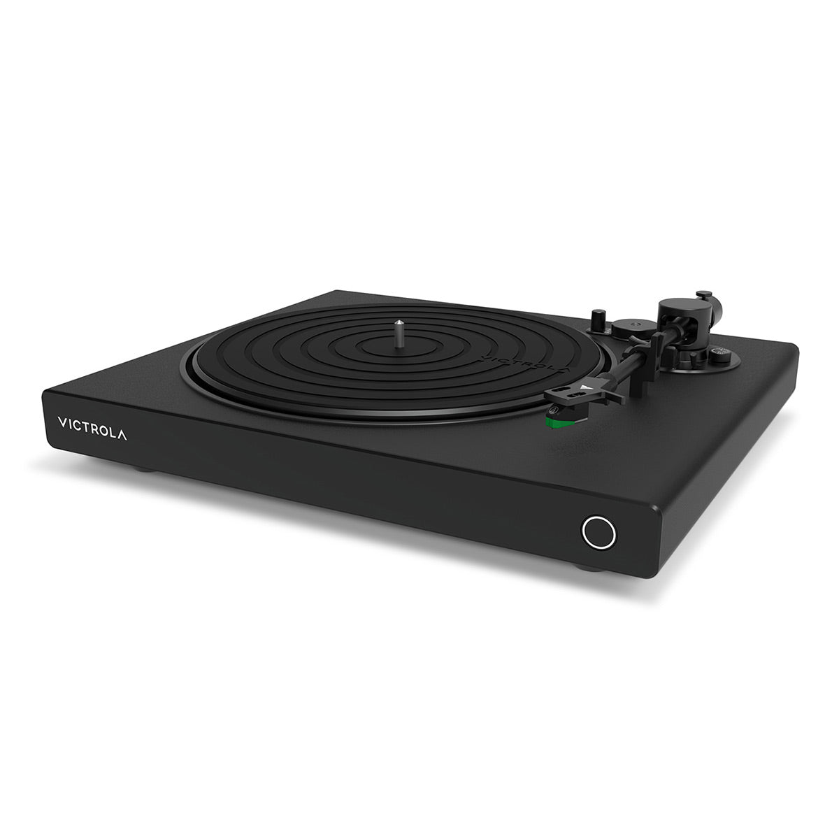 Victrola Hi-Res Onyx Bluetooth Turntable with aptX Adaptive Audio and Audio Technica AT-VM95E Cartridge