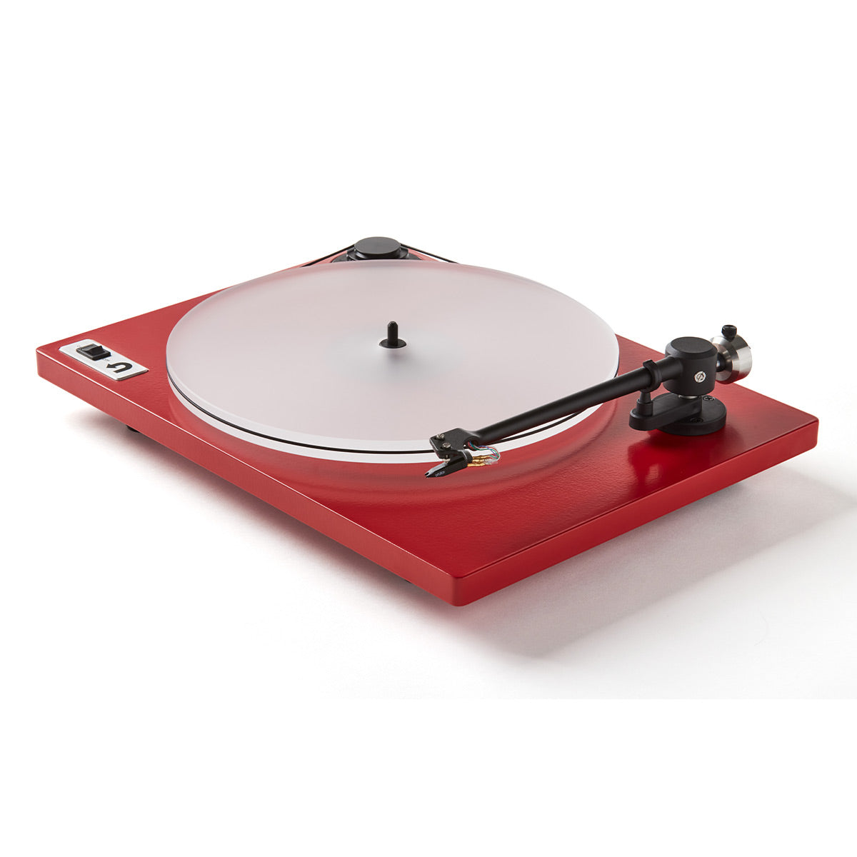 U-Turn Audio Orbit 2 Plus Turntable with Built-in Preamp and Ortofon OM 5E Cartridge (Red)