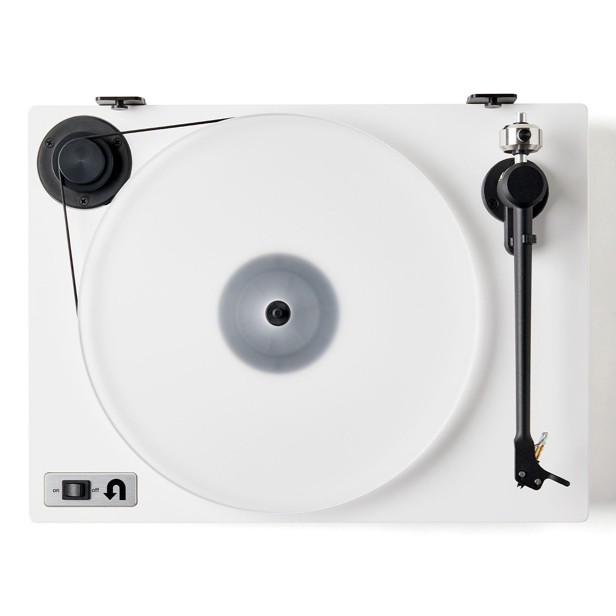 U-Turn Audio Orbit 2 Plus Turntable with Built-in Preamp and Ortofon OM 5E Cartridge (White)