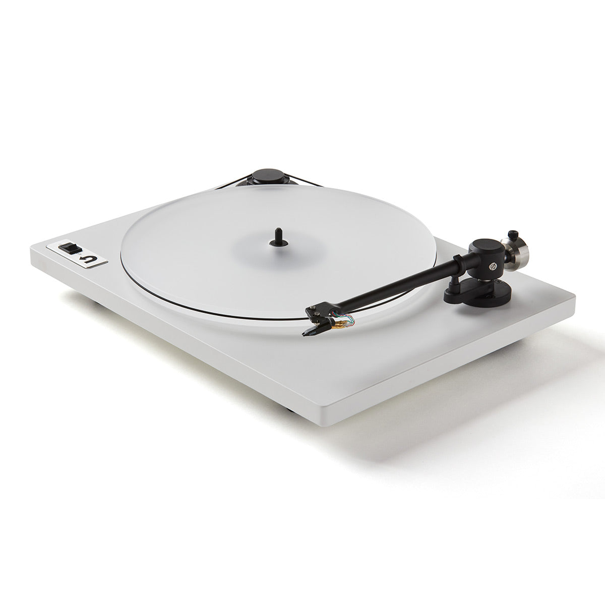 U-Turn Audio Orbit 2 Plus Turntable with Built-in Preamp and Ortofon OM 5E Cartridge (White)