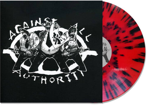 Against All Authority: 24 Hour Roadside Resistance - Red w/ Black Splatter