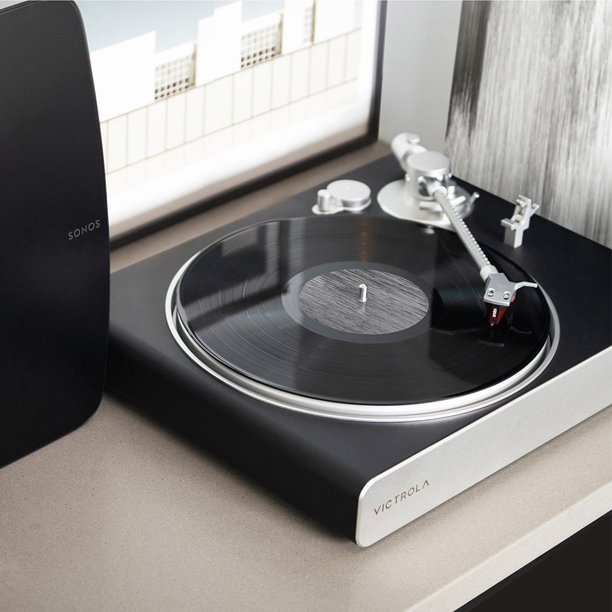 Victrola Stream Turntable - Works with Sonos (Carbon)